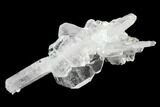 Faden Quartz Crystal Cluster - Pakistan #135397-1